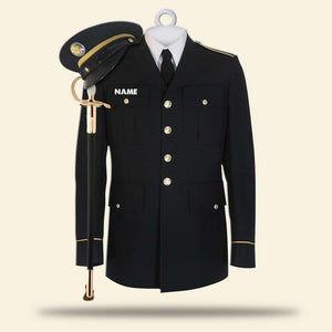 Army Uniform Personalized Christmas Ornament - Ornament - GoDuckee