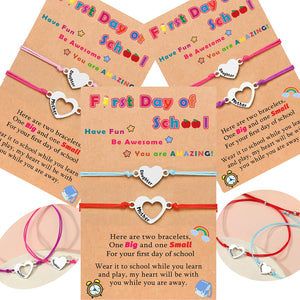 Back To School Hand Woven Bracelet - Gift For Kids - - GoDuckee