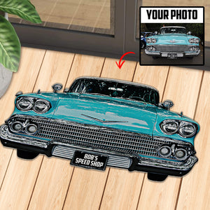 Custom Car Muscle Car Custom Shape Doormat - Doormat - GoDuckee