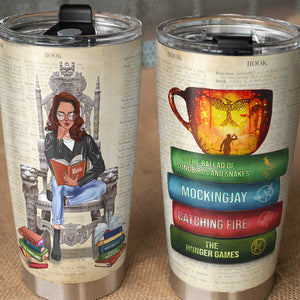 The Hunger Game - Personalized Tumbler Cup - Suzanne Collins - Tumbler Cup - GoDuckee