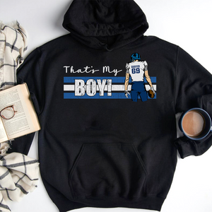 That's My Boy Gift For Football Mom, Dad, Teacher, Friends Personalized Shirt - Shirts - GoDuckee