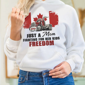 Trucker Fighting For Freedom - Gift For Truckers' Family - Personalized Shirts - Shirts - GoDuckee