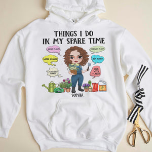 Things I Do In My Spare Time Personalized Gardening Shirts, Gift For Gardener - Shirts - GoDuckee