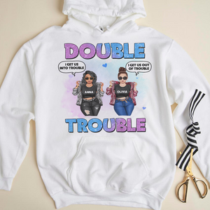 Trouble Friends Personalized Shirts, Gift For Friends - Shirts - GoDuckee