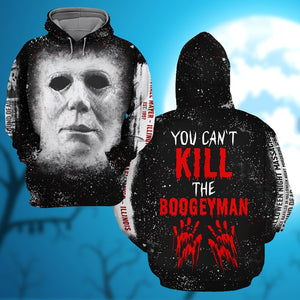 Custom Horror Movie Character Masks 3D Shirts, Halloween Gift For Fan - AOP Products - GoDuckee