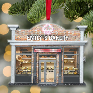 Baking Bakery - Personalized Christmas Ornament - Gift for Baker Friends - - Ornament - GoDuckee