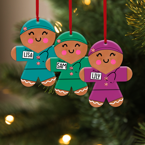 Nurse In Uniform, Personalized Shape Acrylic Ornament Christmas Gift - Ornament - GoDuckee