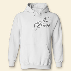 The Love Puzzle Couple Hoodie, Happy Valentine's Day Gift - Shirts - GoDuckee