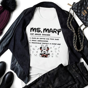 Teacher Definition Personalized Teacher Shirt Gift For Teacher - Shirts - GoDuckee