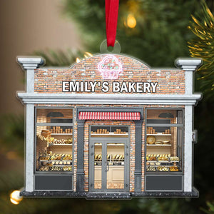 Baking Bakery - Personalized Christmas Ornament - Gift for Baker Friends - - Ornament - GoDuckee