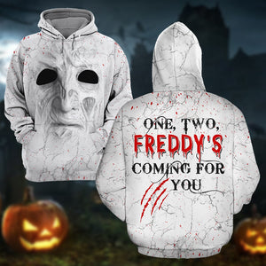 Horror Halloween Night Coming For You, Halloween Shirt With Kid Size, Gift for Kids - AOP Products - GoDuckee