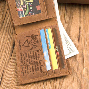 Hunting I Want All Of My Last To Be With You Personalized Leather Men Wallet - Leather Men Wallet - GoDuckee