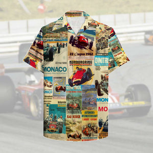 Formula One Hawaiian Shirt, Aloha Shirt - Hawaiian Shirts - GoDuckee