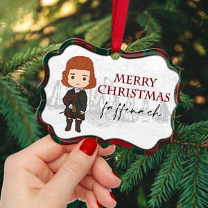 Merry Christmas Sassenach, Personalized Outlander Ornament - Ornament - GoDuckee