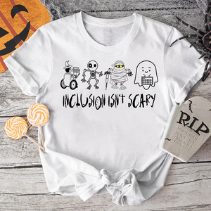 Inclusion Isn't Scary Halloween Shirts, Gift For Teacher - Shirts - GoDuckee