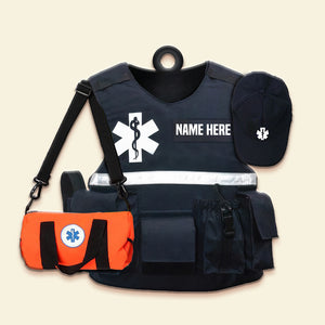 Paramedic Uniform Personalized Christmas Ornament Gift For Paramedic Workers - Ornament - GoDuckee