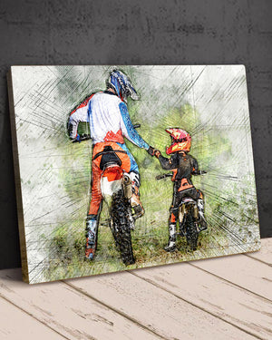 Family Mother's Day & Father's Day - Personalized Wall Art - Gift For Mom/Dad - Poster & Canvas - GoDuckee