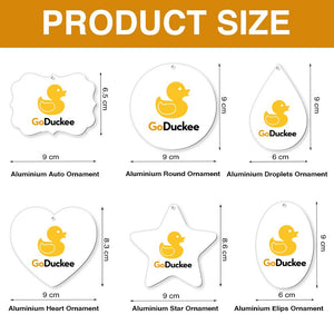 Like Mother Like Daughter - Personalized Benelux Ornament - Gift for Jean Girl, Afro Girls - Ornament - GoDuckee