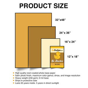 Personalized Ballerina Canvas Prints - One Day She Discovered She Was Fierce and Strong - Poster & Canvas - GoDuckee