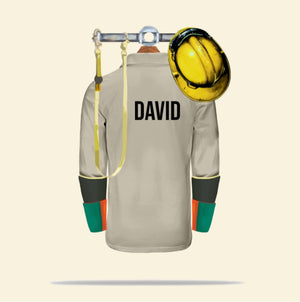 Lineman's Uniform - Personalized Christmas Ornament - Christmas Gift For Lineman - Ornament - GoDuckee