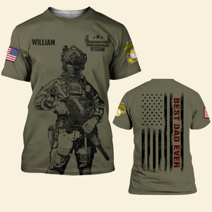Veteran Dad 3DAP-01acqg240423 Personalized 3D AOP Shirt - AOP Products - GoDuckee