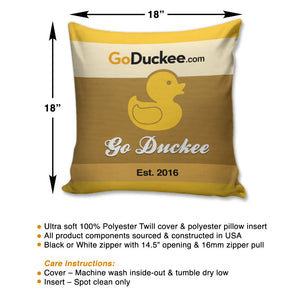 Let Our Adventure Begin, Couple Travelling Pillow Gift - Pillow - GoDuckee