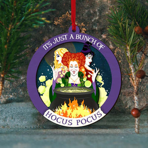 Witch Sister Ornament, It's Just A Bunch of Magic, Christmas Tree Decor - Ornament - GoDuckee