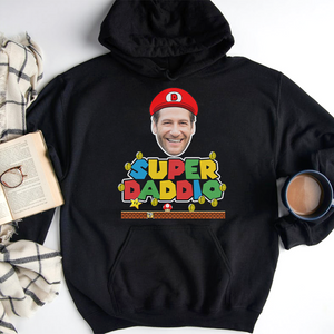 Super Dad 01NAHI220223 T-shirt Hoodie Sweatshirt - Shirts - GoDuckee