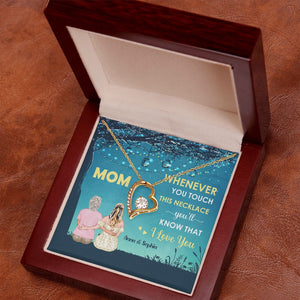 You'll Know That I Love You, Personalized Forever Love Necklace, Gift For Mom, Mother's Day Gift - Jewelry - GoDuckee