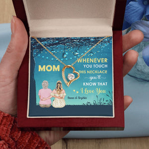 You'll Know That I Love You, Personalized Forever Love Necklace, Gift For Mom, Mother's Day Gift - Jewelry - GoDuckee
