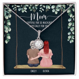 Grateful For So Much But Especially For You, Personalized Necklace, Gift For Mom, Mother's Day Gift - Jewelry - GoDuckee