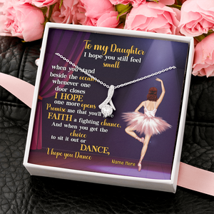 Ballet I Hope You Dance - Personalized Alluring Beauty Necklace - Jewelry - GoDuckee