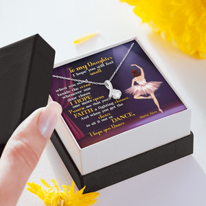 Ballet I Hope You Dance - Personalized Alluring Beauty Necklace - Jewelry - GoDuckee
