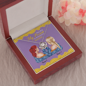 Friends You Will Always Be My Person - Personalized Love Knot Necklace - Gift for Bestie - Jewelry - GoDuckee