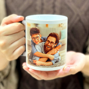 The Friendship We Share Is A Gift From The Heart, Personalized Daddy Magic Mug - Magic Mug - GoDuckee