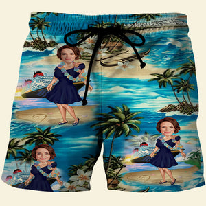 Custom cruising Hawaiian Shirt and Men Beach Shorts - Beach Pattern - Hawaiian Shirts - GoDuckee