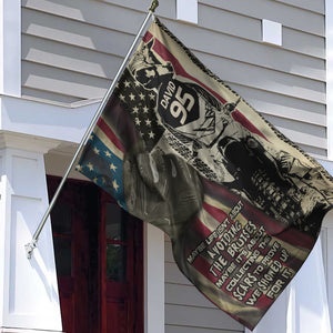 Motocross Maybe Life Isn't About Avoiding The Bruises Personalized Fag Gift For Motocross Lovers - Flag - GoDuckee