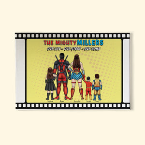 Family 03dnpo010423tm Personalized Canvas Print - Poster & Canvas - GoDuckee