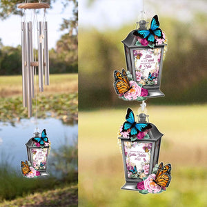 Listen To The Wind And Know I Am Near Personalized Heaven Wind Chimes, Gift For Loved Ones - Wind Chimes - GoDuckee