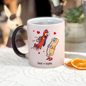 Allowing You Into My Vagina Was My Best Decision - Personalized Couple Mug - Gift For Couple - Magic Mug - GoDuckee