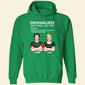 Couple Shenanigator And Shenanigatee Personalized Shirts - Shirts - GoDuckee