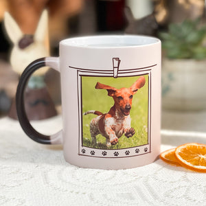 Thank You For Being Our Daddy, Personalized Magic Mug, Farther's Day Gift - Magic Mug - GoDuckee