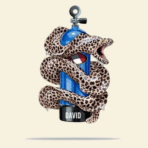 Scuba Diving Tank Electric Eel - Personalized Christmas Ornament - Gift for Scuba Divers - Ornament - GoDuckee