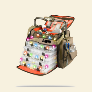 Fishing Gear Personalized Christmas Ornament, Gift For Fishing Lovers - Ornament - GoDuckee