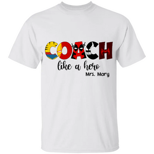 Super Sub Like A Hero, Christmas Teacher Personalized Shirt - Shirts - GoDuckee