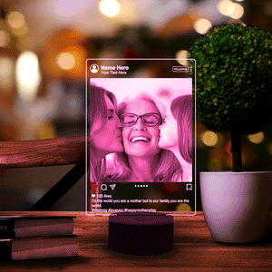 You Are The World - Personalized Led Night Light - Gift For Mom/Dad - Led Night Light - GoDuckee