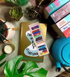 Book Just One More Chapter, Personalized Wooden Bookmark, Custom Book Spines - Bookmarks - GoDuckee
