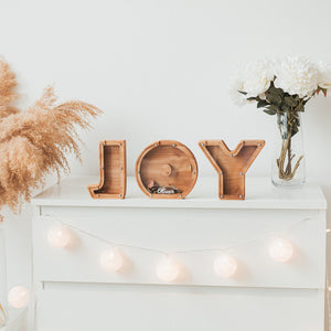 Custom Animal Bank, Wooden Letter Piggy Bank - Gifts for Kids - Wood Sign - GoDuckee