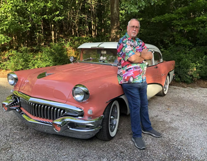 Muscle Car Hawaiian Shirt - Custom Car Photo Shirt - Floral Pattern (Car0902) - Hawaiian Shirts - GoDuckee