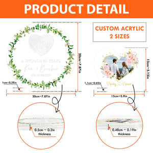 Newly Wedding Couple Led Light My Home Has Been Your Heart, Gift For Husband, Personalized 3D Led Light Wooden Base - Led Night Light - GoDuckee